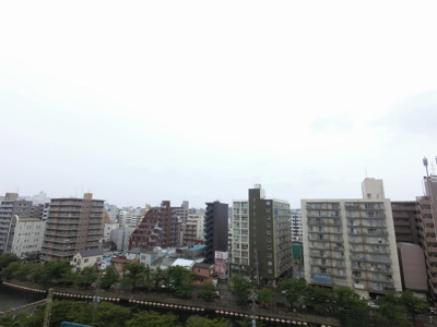 【展望】 | クリオ黄金町壱番館 | ９階部分からの眺望です。
前面に建物がなく開放感◎