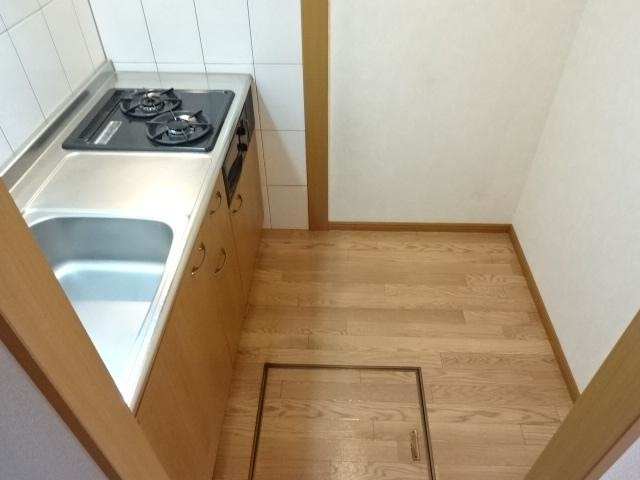 ディープ・アートのキッチン|キッチンスペース