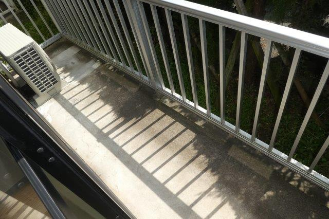 プレジールモリのバルコニー