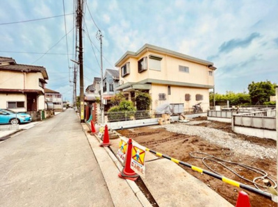 【前面道路含む現地写真】 | 立川市柏町2期 | 東側4ｍ公道