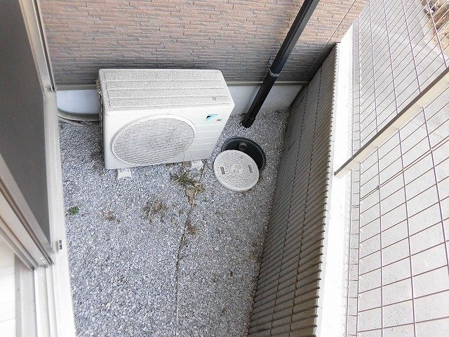 フォーチュン西立川のバルコニー