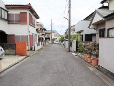 【前面道路含む現地写真】 | 立川市幸町2期 | 北側5ｍ位置指定道路