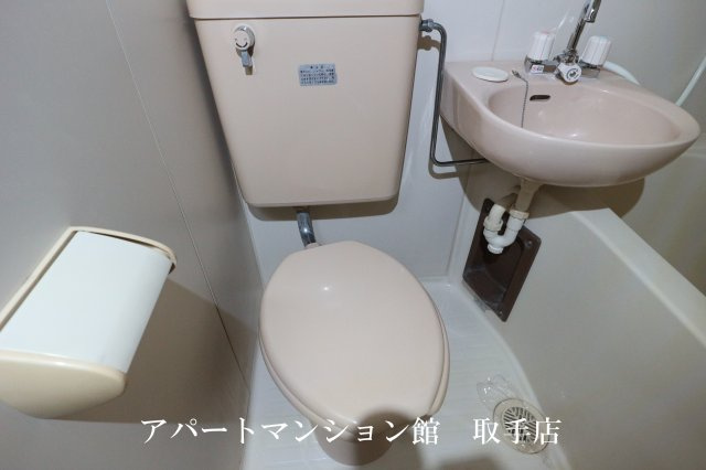フラット白山第一のトイレ