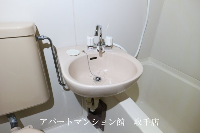 フラット白山第一の洗面所