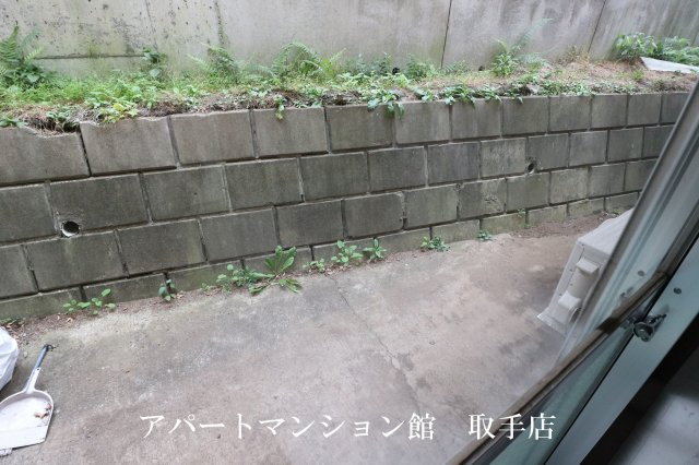 フラット白山第一のバルコニー