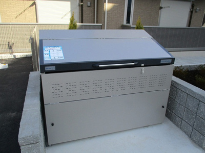 【その他共用部分】 | シズコスタⅠ | 敷地内ごみ置き場でごみ出しもらくらく～♪忙しい社会人さんや主婦さんにもうってつけ！