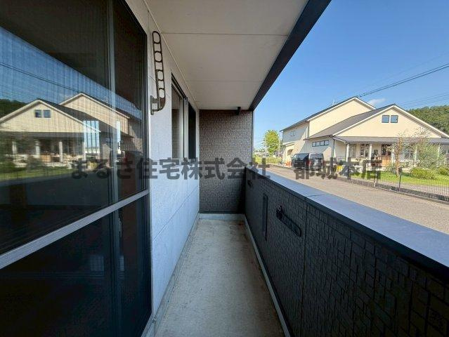 ウィズMⅠ・Ⅱのバルコニー