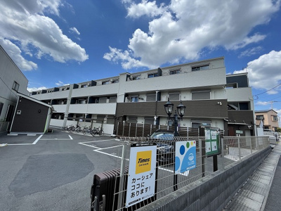 【外観】 | FUNs遊園Ⅱ/ファンズ遊園Ⅱ | ペットOK♪コンビニが近くて便利な立地の3階建てアパートです☆「向ヶ丘遊園」駅まで徒歩圏内！3駅2沿線利用可能です◎