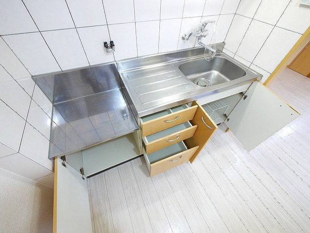 サンガーデン（千代）のキッチン|使いやすいキッチンです