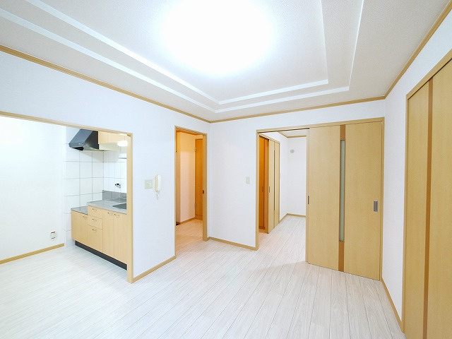 サンガーデン（千代）の居間・リビング|ゆったりとしたリビングです