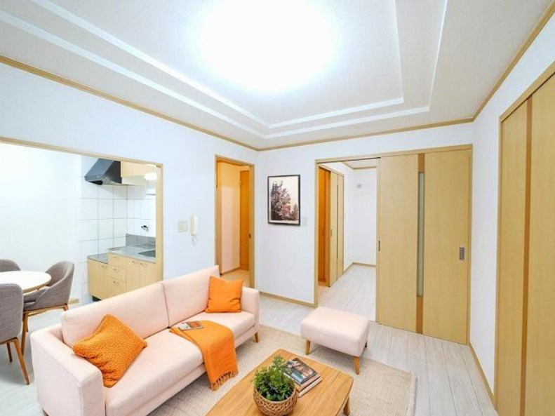 サンガーデン（千代）の居間・リビング|CGで家具等を配置したもので家具等は含まれません