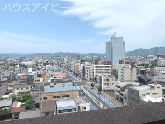 【展望】 | ライオンズマンション柳ケ瀬　1002号室　１０階部分につき眺望良好！オートロック完備！駐車場空きあり