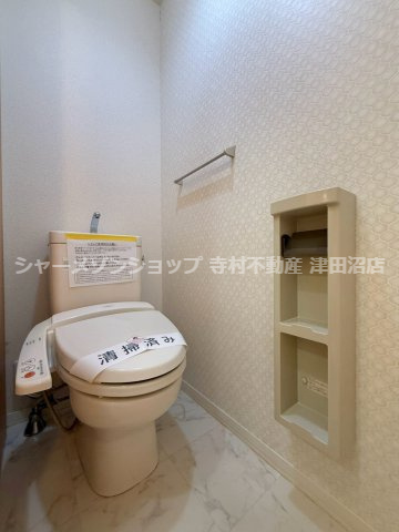 メゾンラフィーネⅢのトイレ|落ち着いたトイレです