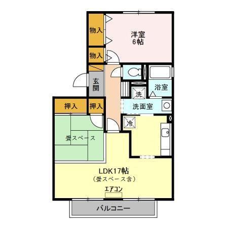 【間取り】 | エーデルハイム B