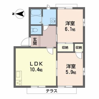 【間取り】 | フローラ桜ヶ丘