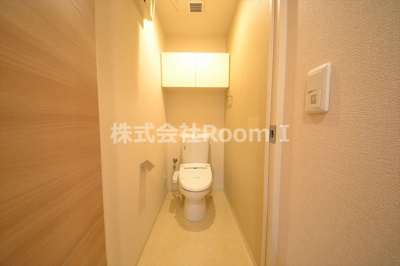 【トイレ】 | アビエール松屋町 | シンプルで使いやすいトイレです