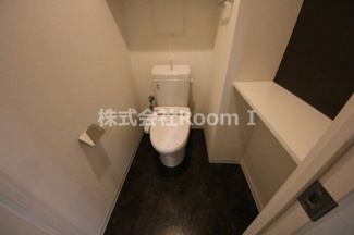 【トイレ】 | アビエール松屋町 | コンパクトで使いやすいトイレです