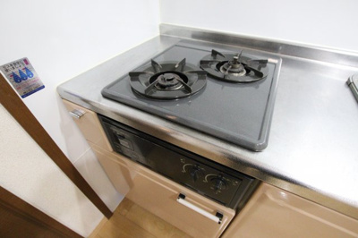 【設備】 | フジパレス初芝サウス | 2口ガスコンロ