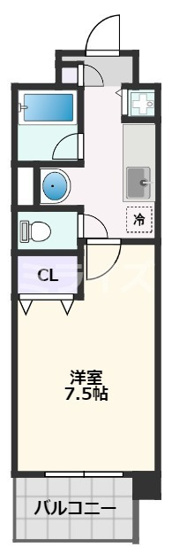 【間取り】 | クローヴェーサウスタカハマ