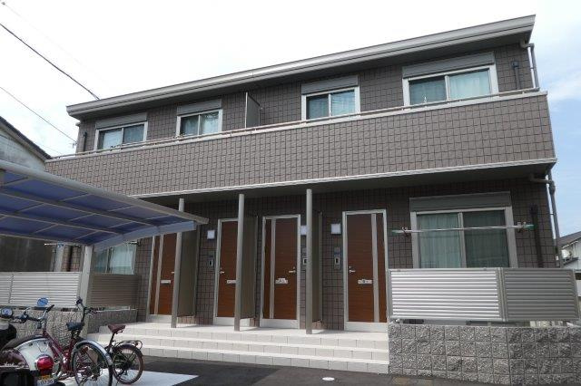 倉敷市日ノ出町１丁目のアパートの外観