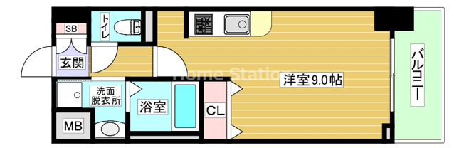 【間取り】 | プロシード梅田西アヴァンセ