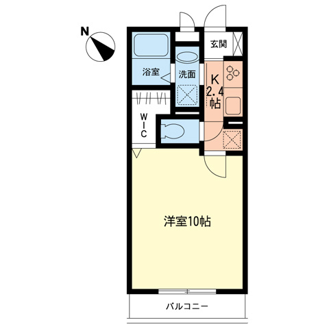 プラテーク綱島東の間取り