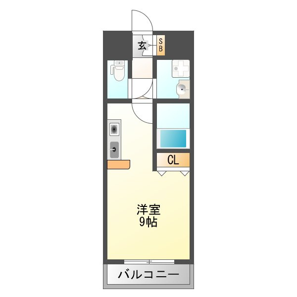エクセレント上新20の間取り