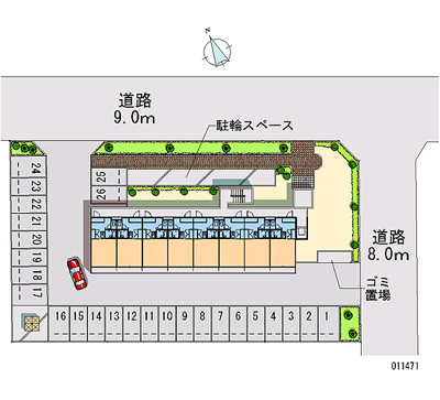 【区画図】 | エースⅡ
