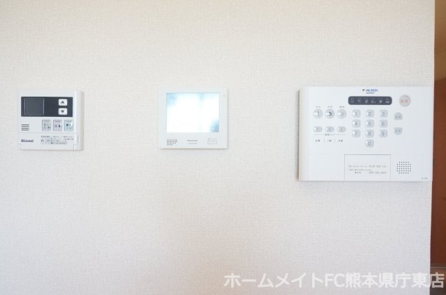 上益城郡益城町大字広崎のアパートのセキュリティ