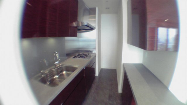 港区六本木３丁目の賃貸マンションのキッチン