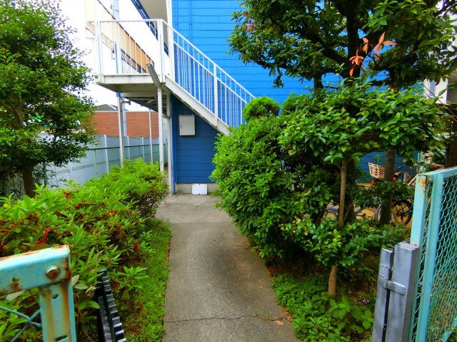 阪口ハイツのエントランス