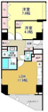 【間取り】 | 2LDK/58.03㎡【ソフィア音羽】