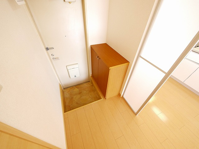 ヴィラージュ島田の玄関|シンプルで使いやすい玄関です