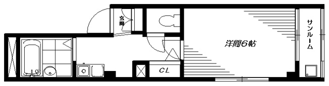 【間取り】 | アイクリー弐番館