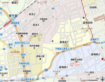 【地図】 | 伊東ビル（道場南） | 案内図