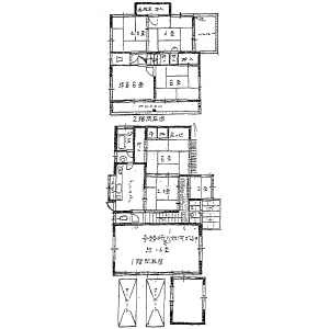 【間取り】 | ７DKと広い建物になっております
