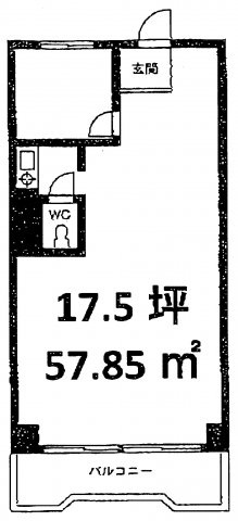 溝呂木第二ビルの間取り
