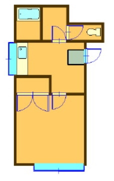 【間取り】 | コーポ瀬戸口