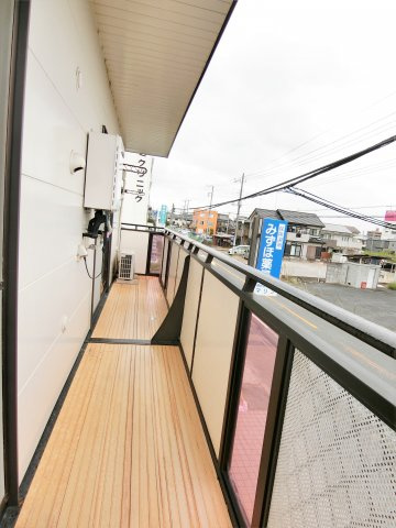 エルム大網のバルコニー