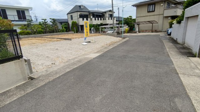 【前面道路含む現地写真】 | 天白区平針南1期　1号棟　★仲介手数料無料★平針南小学校・平針中学校　新築一戸建て | 新築建売住宅専門のマックバリュで住まい相談へ何でもご相談ください。