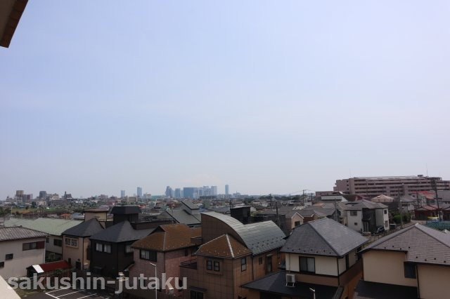 ダイアパレス津田沼Ⅱの展望|眺望自慢　幕張新都心の花火が見れます