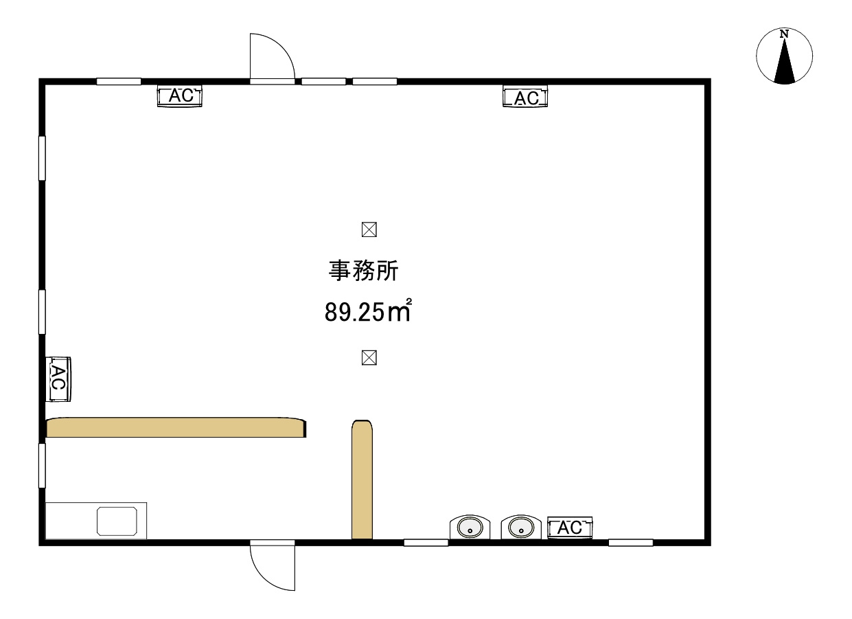 楢葉町資材置き場 事務所 双葉郡の賃貸 不動産情報 福双エステート株式会社
