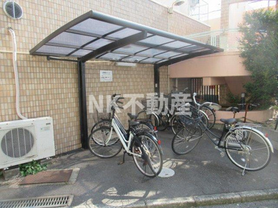 【その他共用部分】 | アメニティサントリーニ（若江岩田賃貸） | 駐輪スペースです