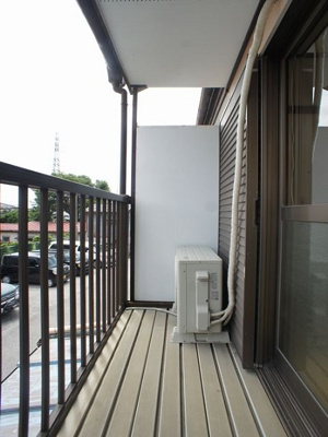 【バルコニー】 | マルショーハイツ | お洗濯物がたくさん干せます♪