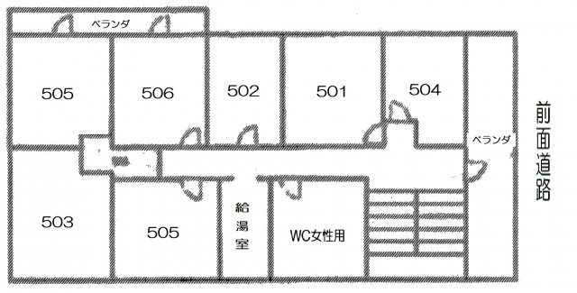 コハラビルの間取り