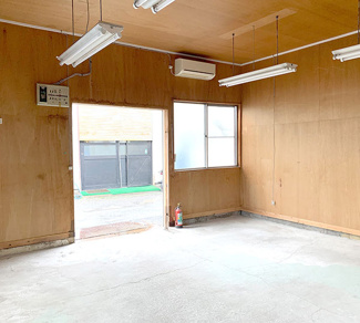 【内装】 | 新吉田町205貸し工場（9坪）