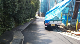 【前面道路含む現地写真】