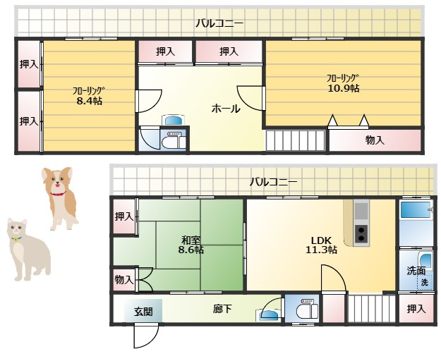 【外観】 | ドミール橘