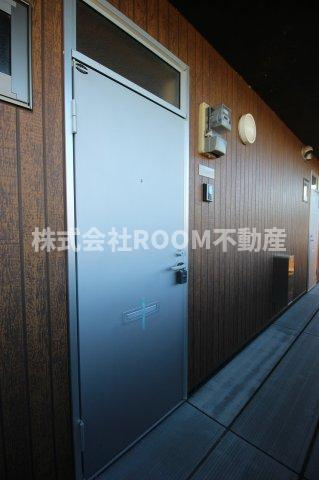 MスクエアⅥの玄関|落ち着いた玄関です