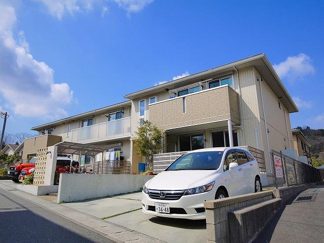 ノースヴィレッジAの外観|おしゃれな外観です